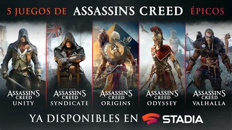 Orden correcto de la saga Assassin's Creed: .